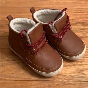 Baby Gap Tan Leather Shoes/Booties 18-24 months